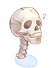 Calavera ruidosa