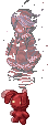 Bebé fantasma malicioso